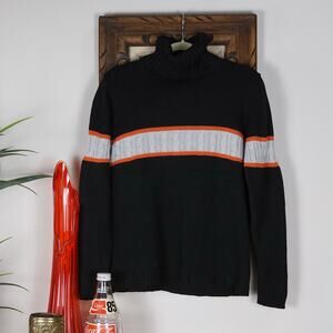 Cincinnati Bengals color 100% cotton turtleneck sweater M